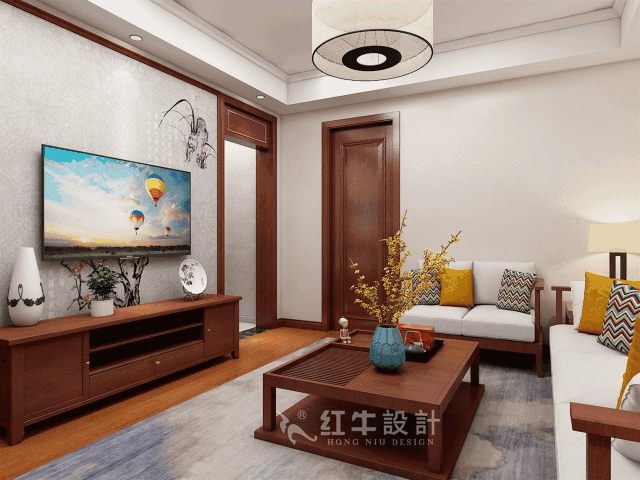 南京老房翻新--兩室一廳變一室兩廳01劉曉芳_寧工新寓60㎡現代中式風格二手房裝修