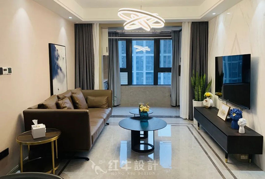 保利國際社區(qū)115㎡現(xiàn)代風(fēng)格--想現(xiàn)場參觀新裝好的房子嗎？這里就有哦！03劉小勇_保利國際社區(qū)-96㎡-現(xiàn)代風(fēng)格