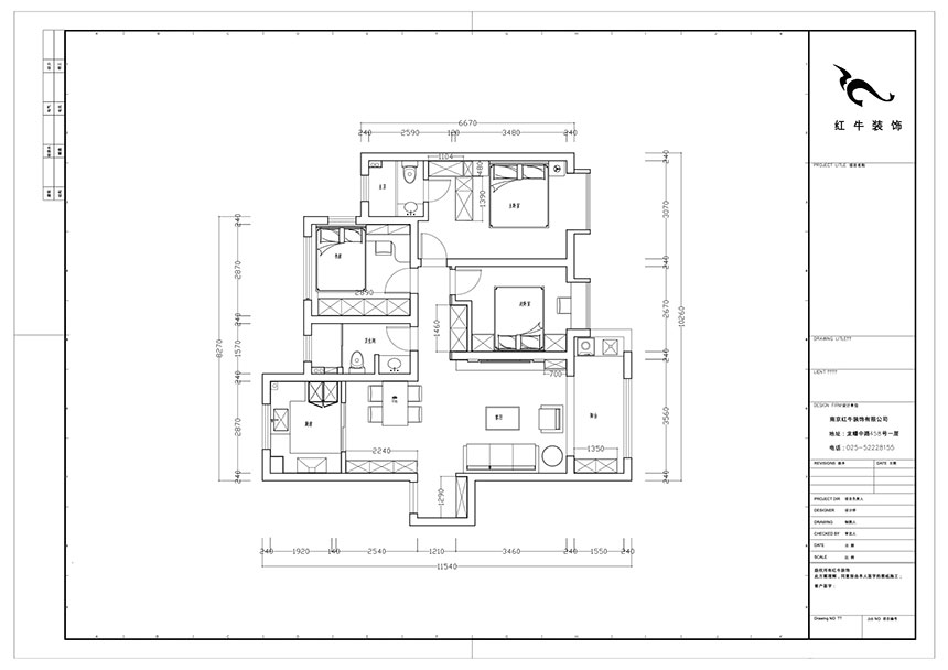 陸利民｜印悅府6-2201-110㎡-現代風格｜3室2廳2衛｜新房裝修｜成品家￥157000｜全包15