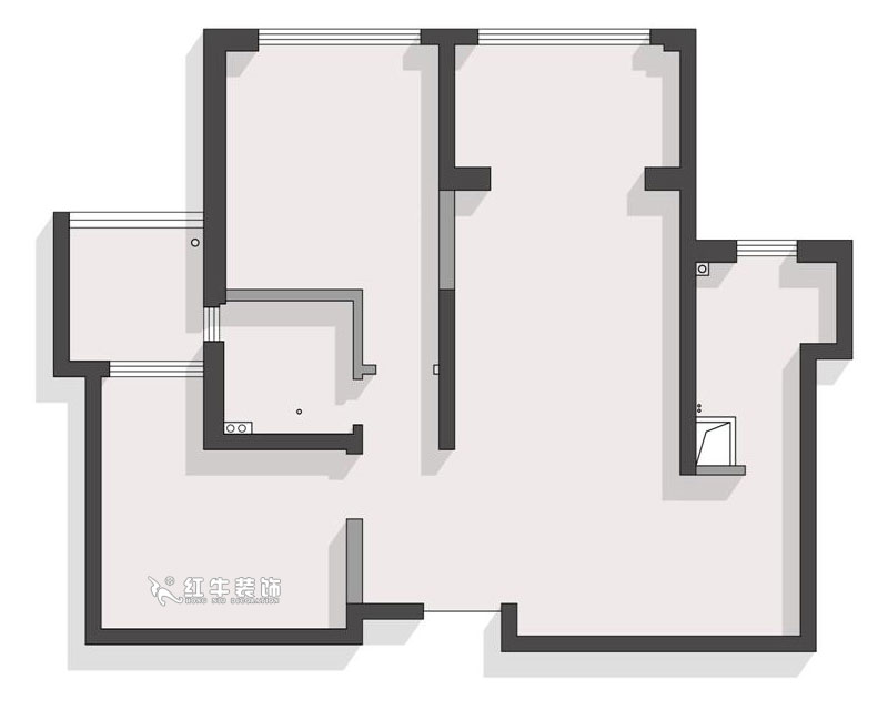 陸利民｜威尼斯水城3街區2-1902-110㎡-現代簡約風格｜2室2廳1衛｜新房裝修｜定制家｜全包14