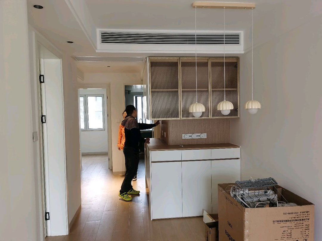 客戶見證｜又一工地完工，業主送來致謝錦旗，【內附完工實景和效果圖】06餐廳1080x810